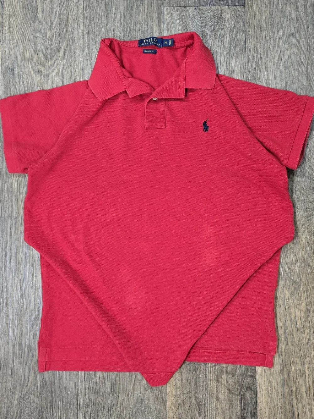 Polo Ralph Lauren Men’s Medium Red Classic Fit Polo Shirt